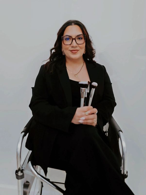 Professional portrait with glasses